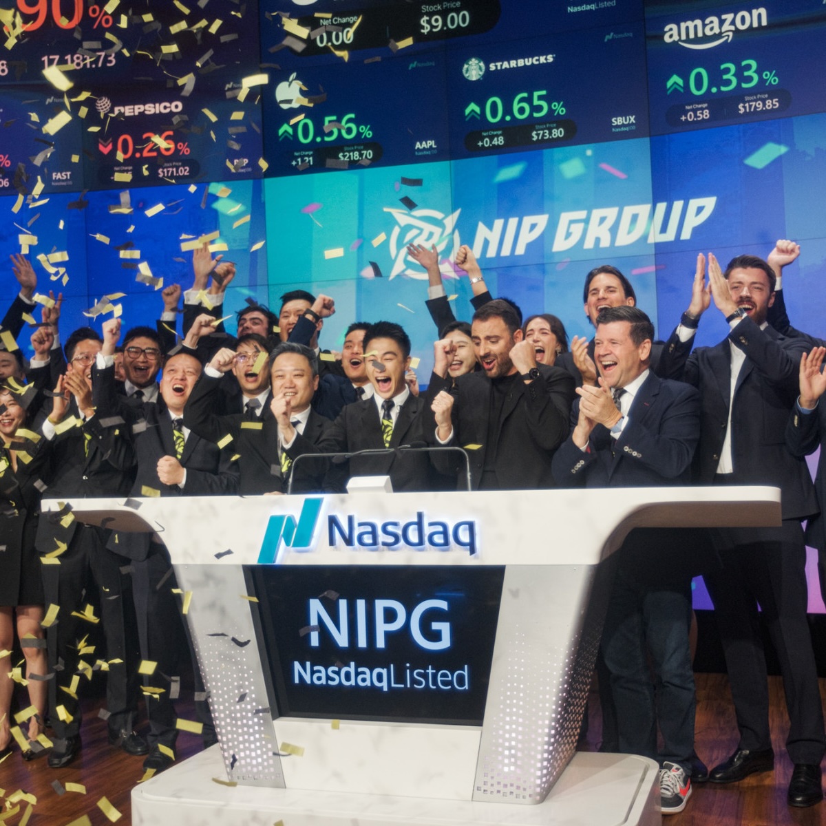 NIP Group IPO on the Nasdaq
